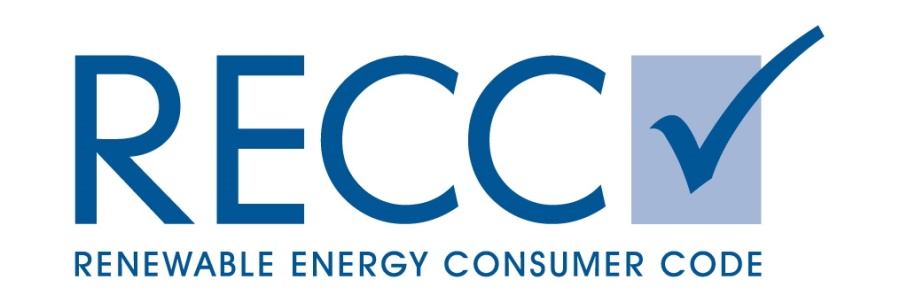 RECC renewable energy consumer code logo